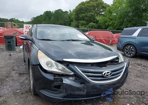 2014 Hyundai Sonata Gls from USA, damaged, VIN 5NPEB4AC0EH858353